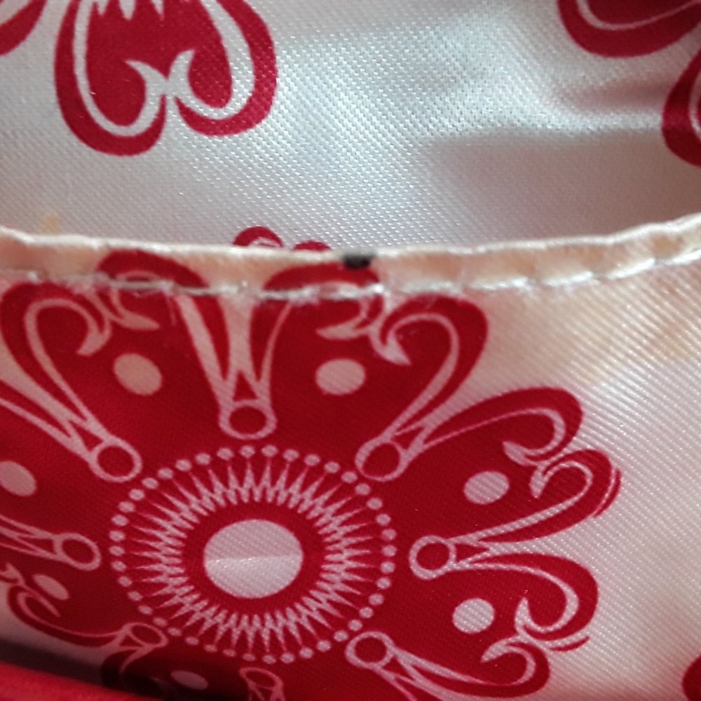 Grace Adele Red Handbag - image 8